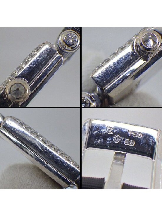 Van Cleef & Arpels Watch Fantasy Carre Diamond Bezel Index Lug Square White main image 4